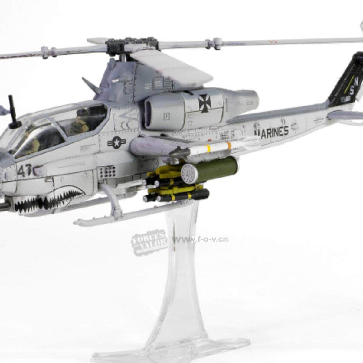 Fov1/72美国贝尔Ah-1Z“毒蛇”攻击直升机合金成品模型库存