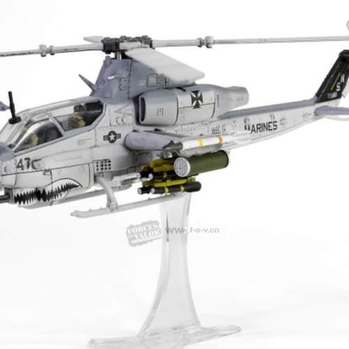 Fov1/72美国贝尔Ah-1Z“毒蛇”攻击直升机合金成品模型库存