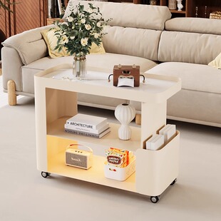 沙发可移动边几床头小桌子卧室小茶几简约现代创意置物架极简边桌