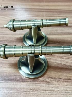 金属大炮摆件 厦门旅游景点胡里山炮台纪念品 锌合金仿古工艺品