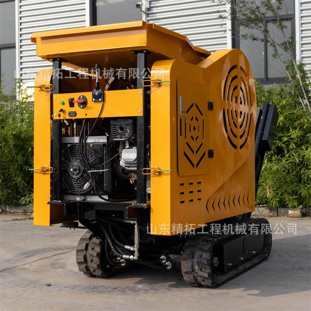 颚板碎石机花岗岩/石灰石/混凝土块破碎 履带式дробилка,机械设备,破碎机,淘宝优惠券,粉丝福利购,淘宝优惠卷