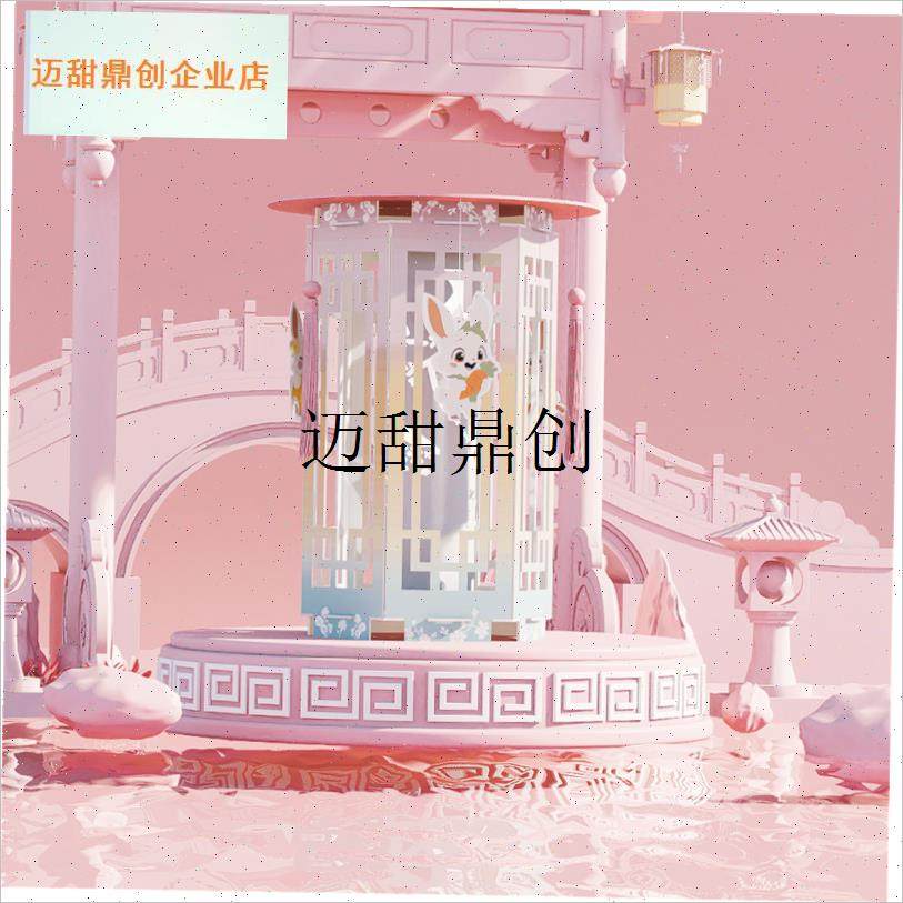 中式灯笼双d层旋转镂空走马灯儿童手工diy材料包古风宫廷灯笼,,节庆用品/礼品,灯笼材料包,淘宝优惠券,粉丝福利购,淘宝优惠卷