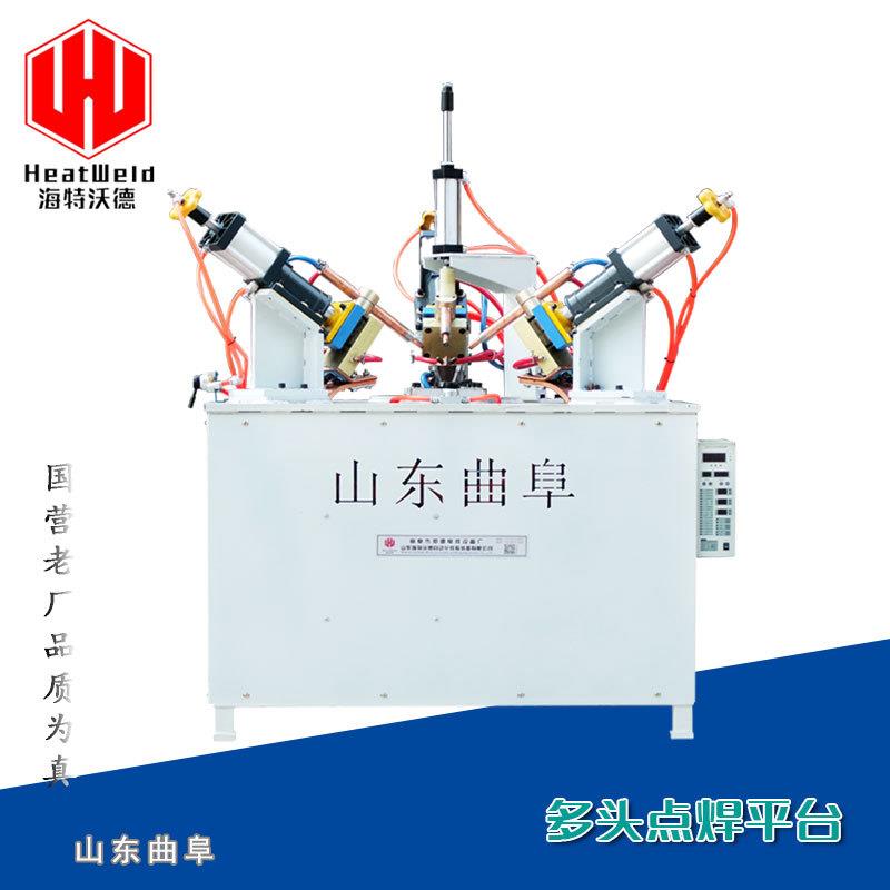 立式气动多头碰焊机全自动铁角码焊接机大功率不锈钢多点焊接设备