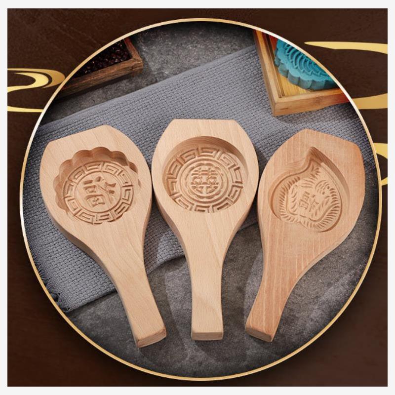 家用木质包子馒头模具中