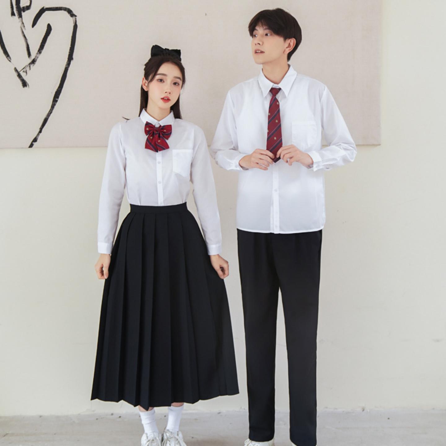 学生演出服合唱班服长裙套装