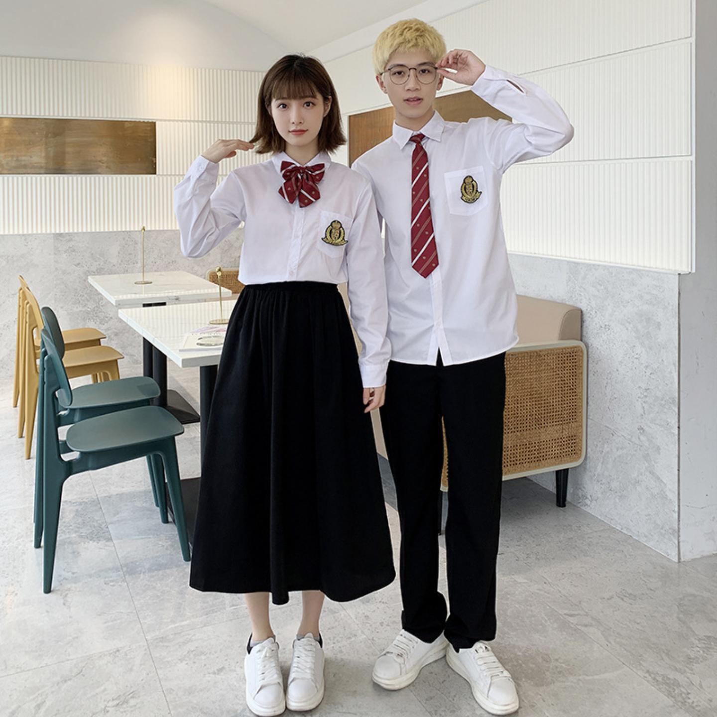 班服夏季日系学院风套装