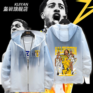 步行者哈利伯顿周边总决赛Haliburtontshirt球衣防晒衣服男女外套