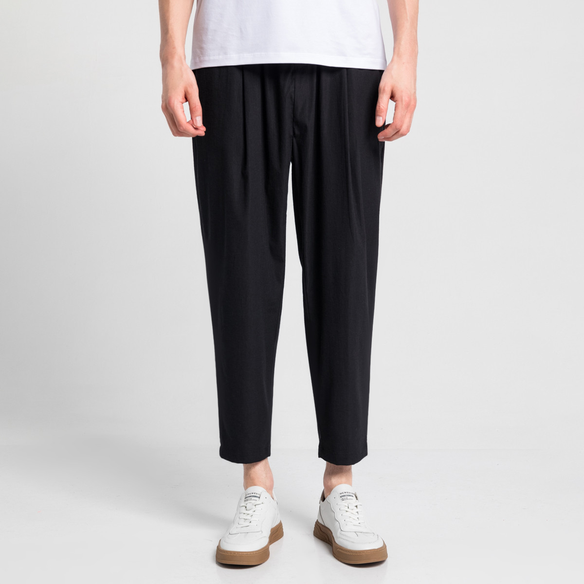 J.benato/宾度莱赛尔天丝休闲裤