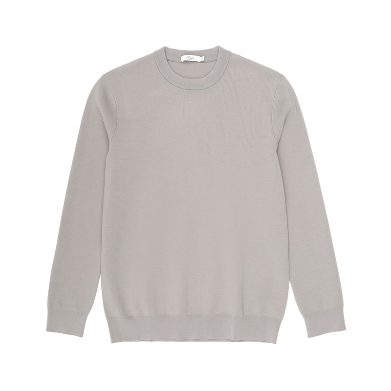 山羊绒简约中性风圆领针织衫