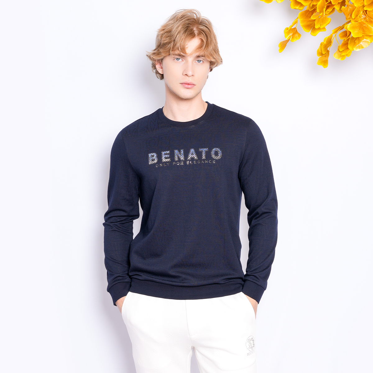 J.BENATO/宾度男士时尚休闲卫衣