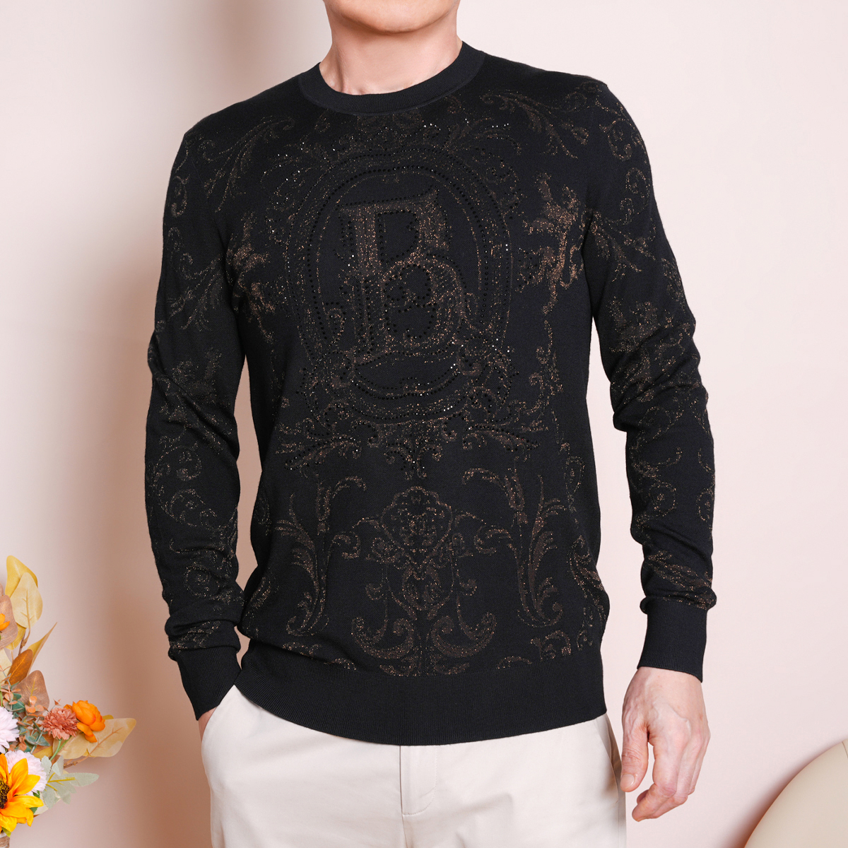 J.benato/宾度男士针织衫