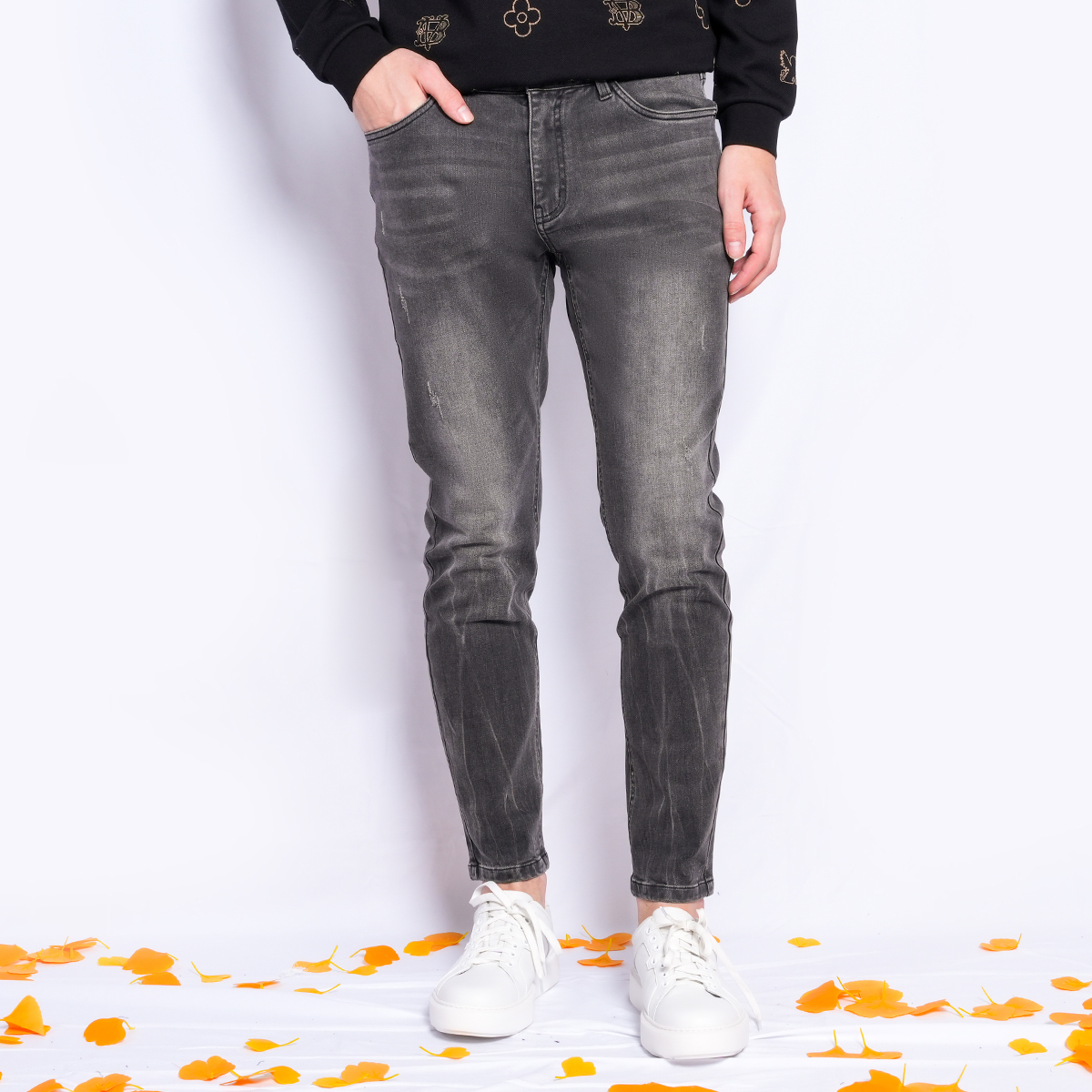 J.BENATO/宾度男士时尚牛仔裤