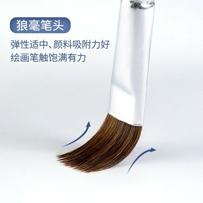 美术画笔尼龙毛狼毫水粉笔水彩油画笔套装羊毫笔刷丙烯颜料勾线笔