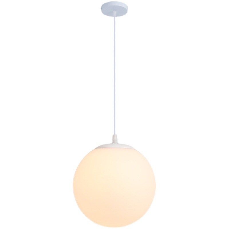 亚克力圆球吊灯简约北欧餐厅吧台奶茶服装店铺商场超市白球形灯罩,家装灯饰光源,餐厅吊灯,淘宝优惠券,粉丝福利购,淘宝优惠卷