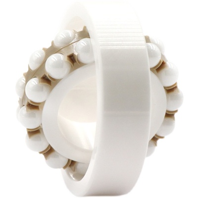 新品调心陶瓷轴承1201ce氧化锆材质防水腐蚀酸碱盐无磁轴承内径12