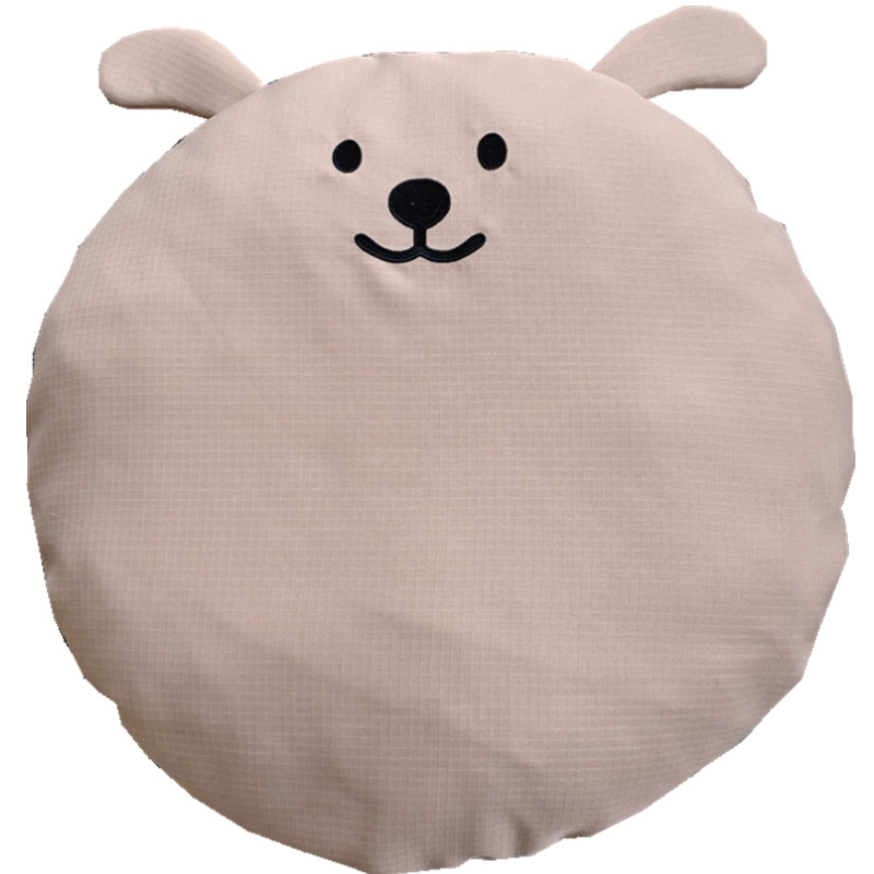 猫垫子可拆洗夏天清凉透气牛津布圆形猫窝泰迪小型犬双面用狗垫子