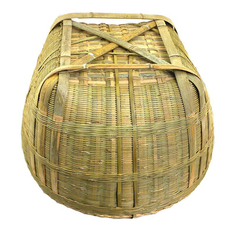 大号箩筐 农家手工竹编制品 淘米箩篼 粮食竹筐 收纳篓喜事筐簸箕,特色手工艺,竹编/竹雕,淘宝优惠券,粉丝福利购,淘宝优惠卷