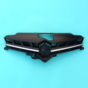 雷丁D80电动汽车轿车前保险杠上中网格栅雷丁d80电动四轮车上中网