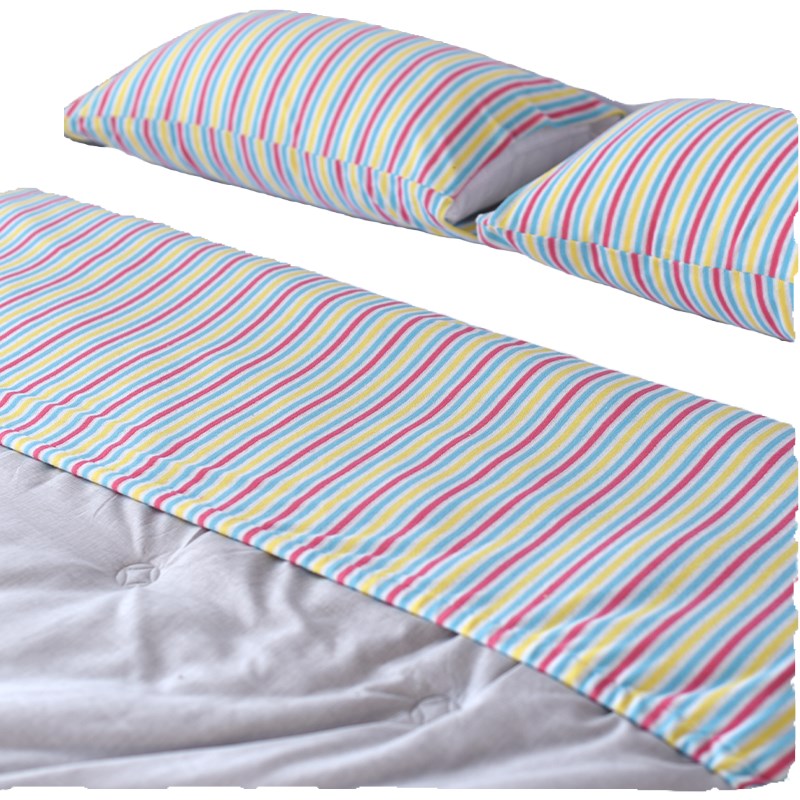 大学生宿舍弹力小被罩被头套被套保护套柔软亲肤被子前段防脏防黄