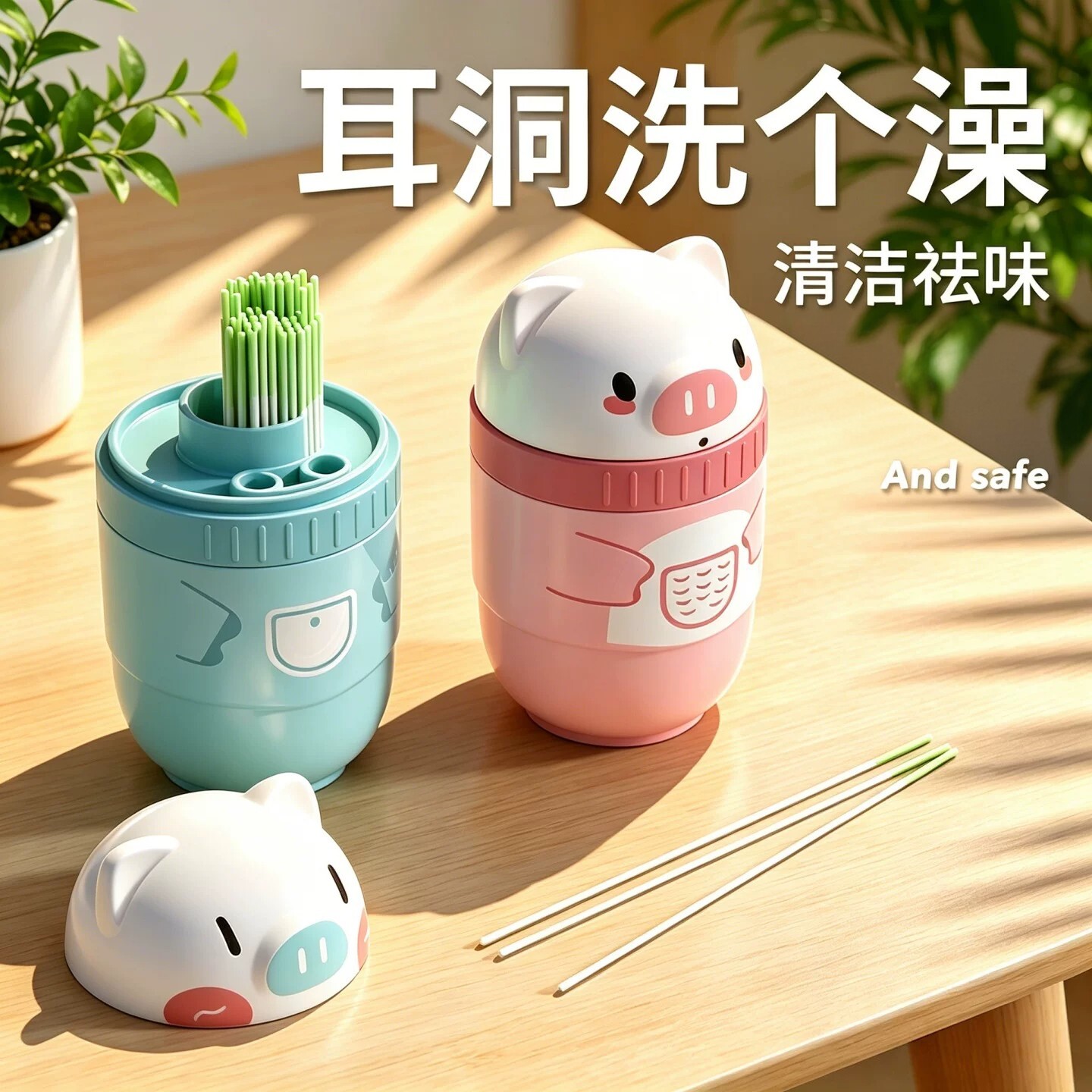 耳洞清洁线防堵去异味
