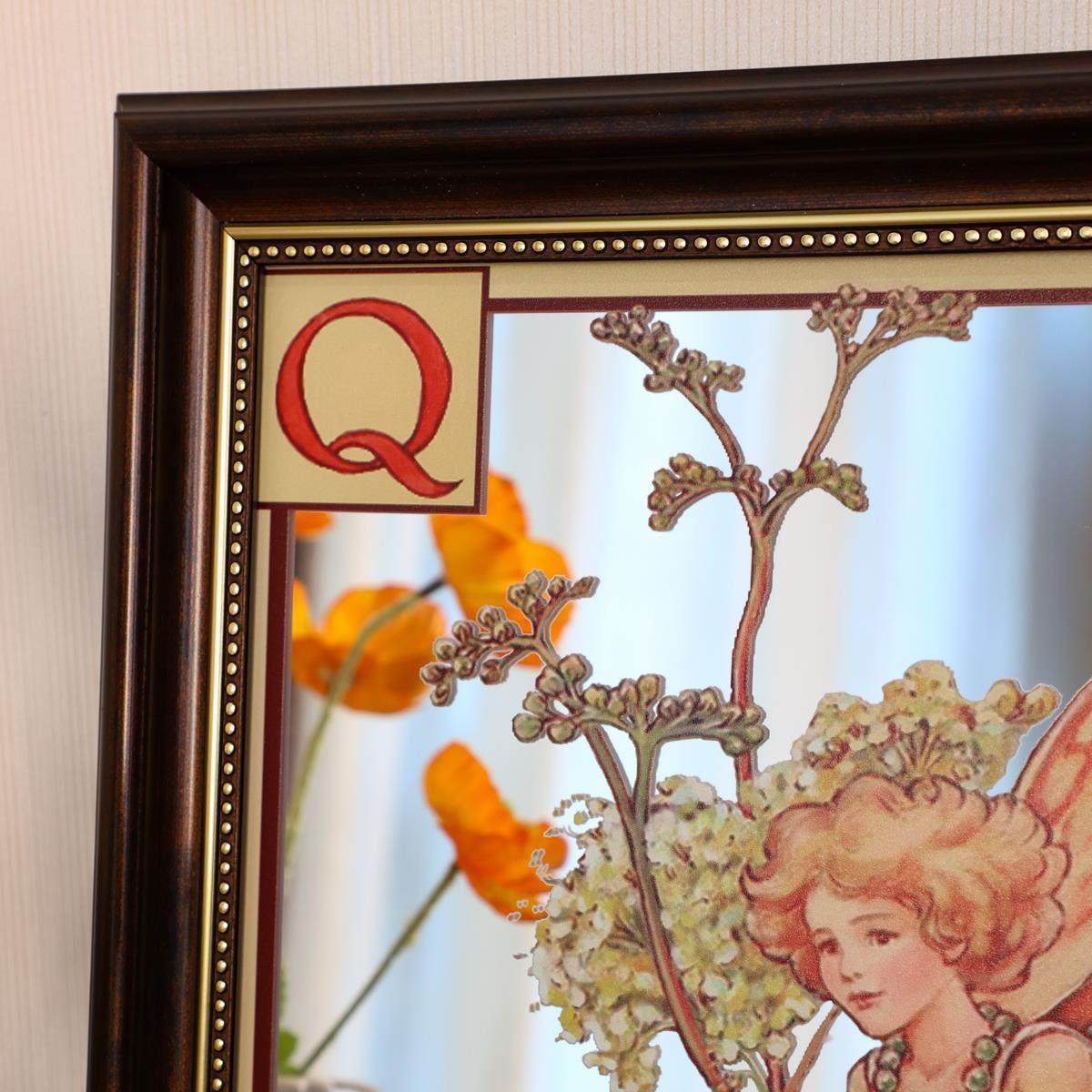 花间精灵镜面画覆古怀旧装饰画简约客厅电视柜摆画餐厅镜面挂画,家居饰品,镜面画,淘宝优惠券,粉丝福利购,淘宝优惠卷