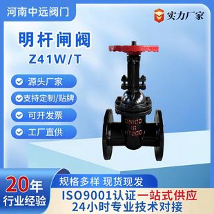 英标 俄标 Z41T Z45T铸铁闸阀铜芯人防防护闸阀明杆暗杆法兰闸阀