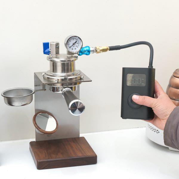 意式气动咖啡机免预热58mm手柄版户外便携家用户外小型变压萃取