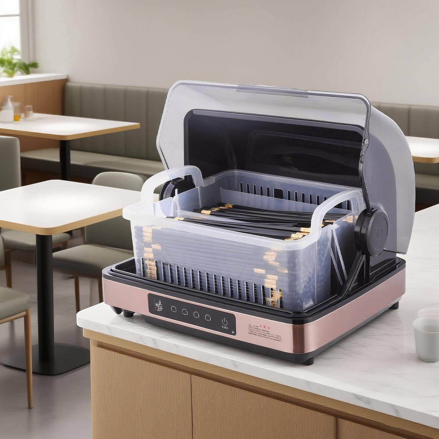 筷子消毒机商用饭店食堂自助餐厅面馆汤勺子收沥水纳盒餐具烘干柜,厨房电器,商用筷子消毒机,淘宝优惠券,粉丝福利购,淘宝优惠卷