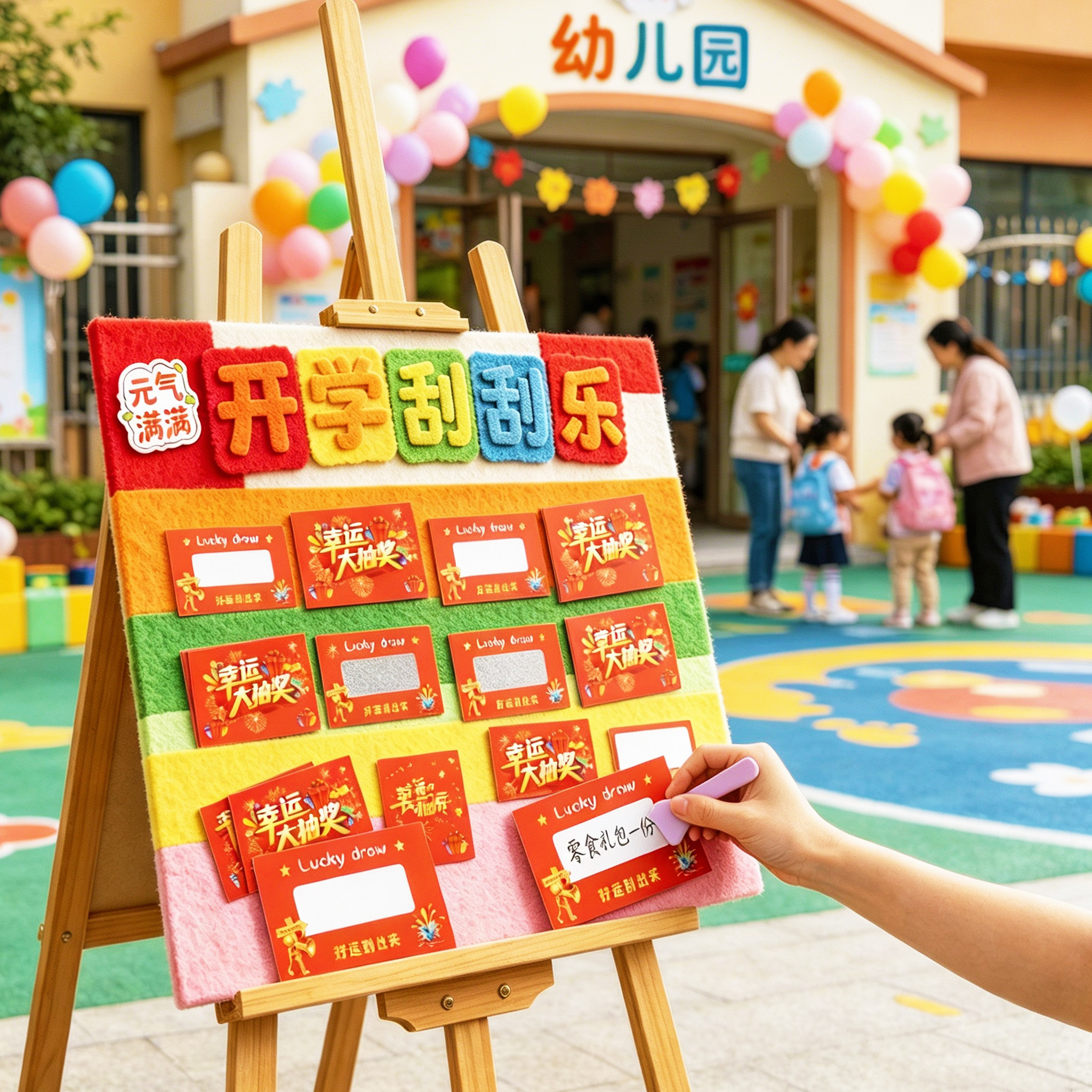 开学刮刮乐卡片幸运抽奖券游戏diy自制激励刮刮奖卡盲盒学生奖励