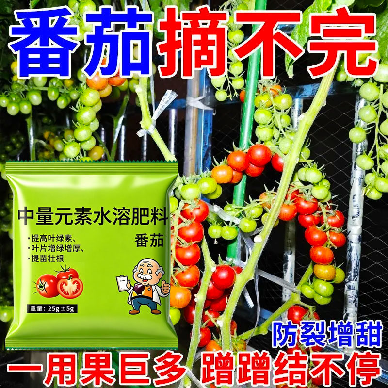 番茄水溶肥西红柿蔬菜水果花