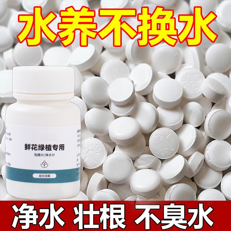 鲜花保鲜片保鲜剂水养花卉