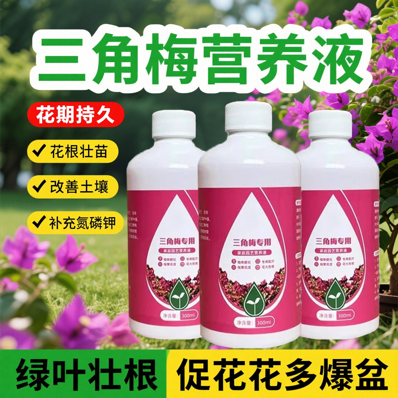 三角梅营养液专用肥料防黄叶枯萎