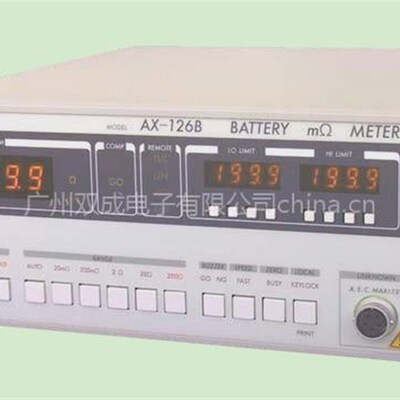 ADEX AX-126B毫欧表 电阻表 欧姆计  电池内阻测试仪