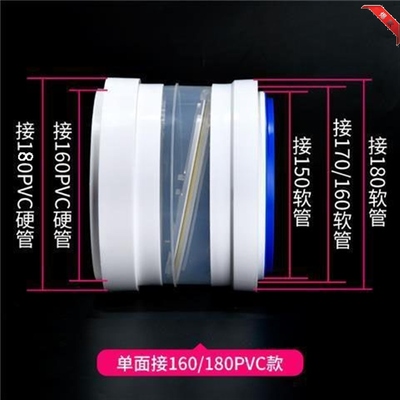 油烟机止a逆阀160/180PVC管道公共烟道止回阀厨房专用逆止阀防回