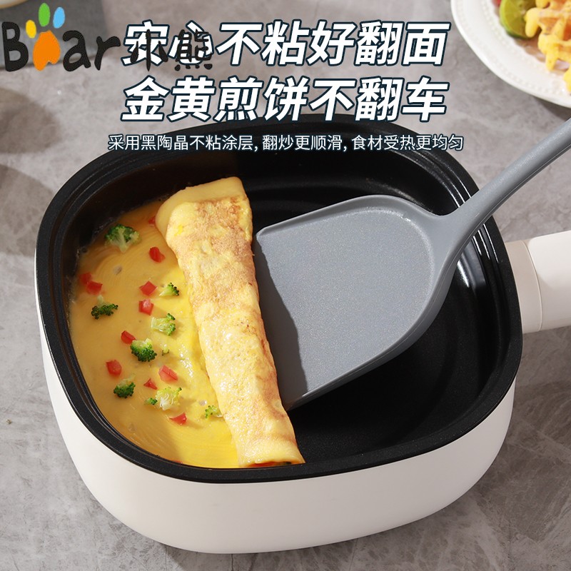 小熊加厚电饼档小型家用多功能迷你电煎盘不粘平底锅煎饼烤肉锅一