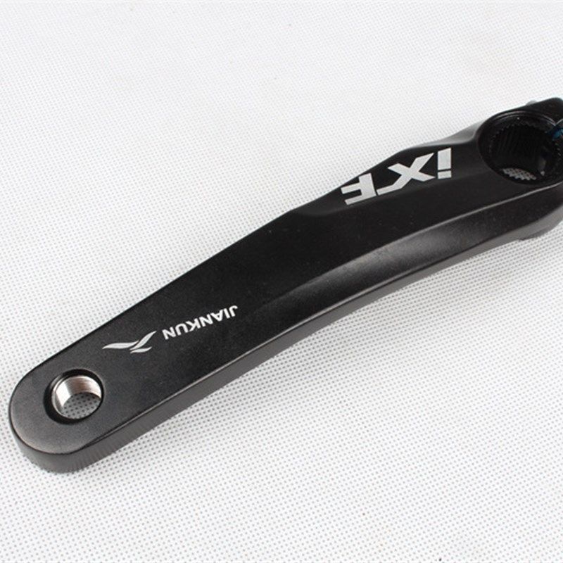 极速铝合金超轻IXF山地车中空一体牙盘K曲柄自行车改装单盘组装中