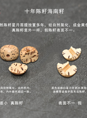 极速毕业b级星月菩提手串单圈海南大颗陈籽老籽菩提子文玩佛珠手