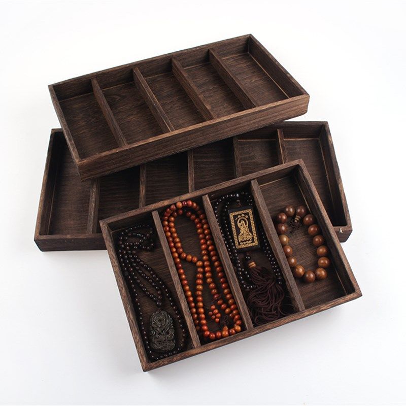 极速太阳眼镜展示托盘时尚墨镜y道具眼镜店收纳盒摆件实木托盘架