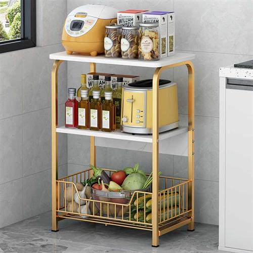 极速置物架落地铁艺浴室角架卧室客厅书架多层厨房收Y纳置物架花