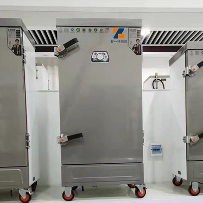 宇王电蒸饭车商用单门1q2盘12KW蒸饭柜蒸箱食堂蒸箱酒店蒸柜蒸车