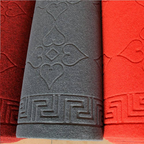 极速迪茵酒店宾馆地毯客厅卧室红地毯垫子K走廊门口地毯楼梯踏步