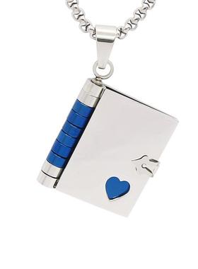 极速项链吊坠钛钢情侣饰品男女男楞严咒挂件大悲咒结缘Z护身经书