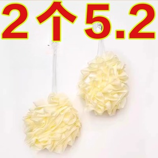 沐浴球女浴花洗澡超柔软高档不易散泡泡浴沐浴条男搓澡巾二合一