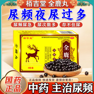 尿频尿急夜尿多小便次数多女男吃什么全鹿丸中药治尿不尽药夜尿宁