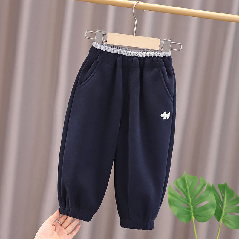 婴儿童加绒加厚卫裤男童秋冬季裤子一体绒新款小童宝宝休闲运动裤,童装/婴儿装/亲子装,裤子,淘宝优惠券,粉丝福利购,淘宝优惠卷