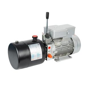 液压动力单元交流单作用电磁阀阀块总成升降平台液压泵站微型系统