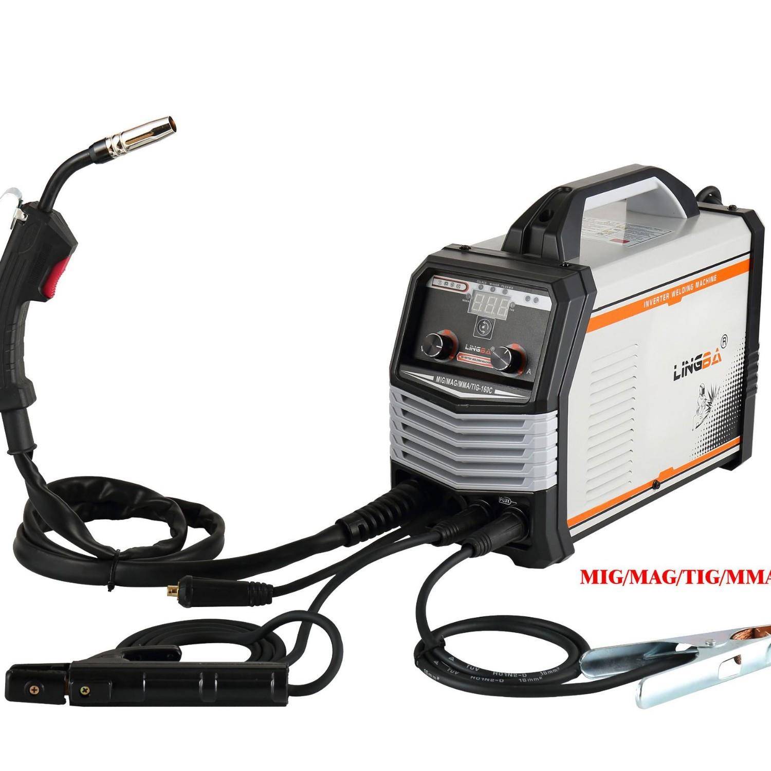 多功能家用120A美规110/220V1kg4合1气保焊机MIG/MAG/TIG/MMA