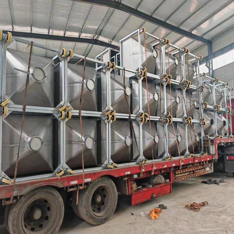 304不锈钢料斗金属周转下料斗料仓储罐回炉料车来图制作