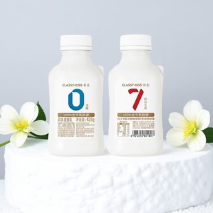 卡士酸奶007风味发酵乳440g 5瓶原味酸奶营养早餐奶饮品