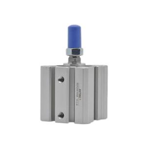 亚德客可调大推力气动薄型小型气缸SDA32 内牙 50X63X10X20X30